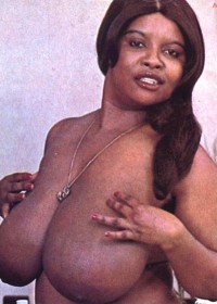 Vintage black ebony big tits-naked photo